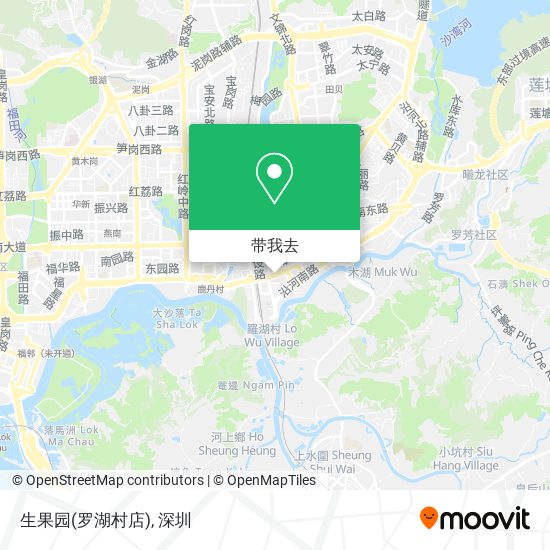 生果园(罗湖村店)地图