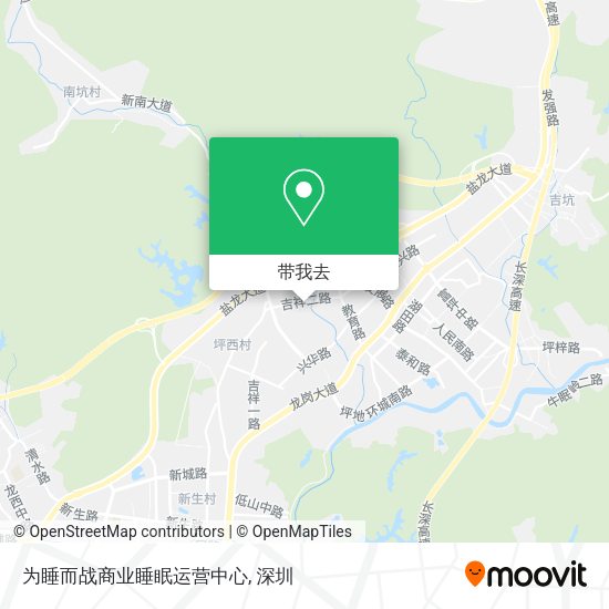 为睡而战商业睡眠运营中心地图