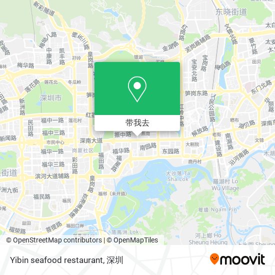 Yibin seafood restaurant地图