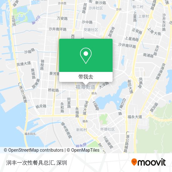 润丰一次性餐具总汇地图