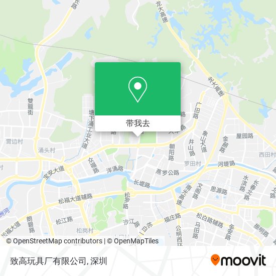 致高玩具厂有限公司地图