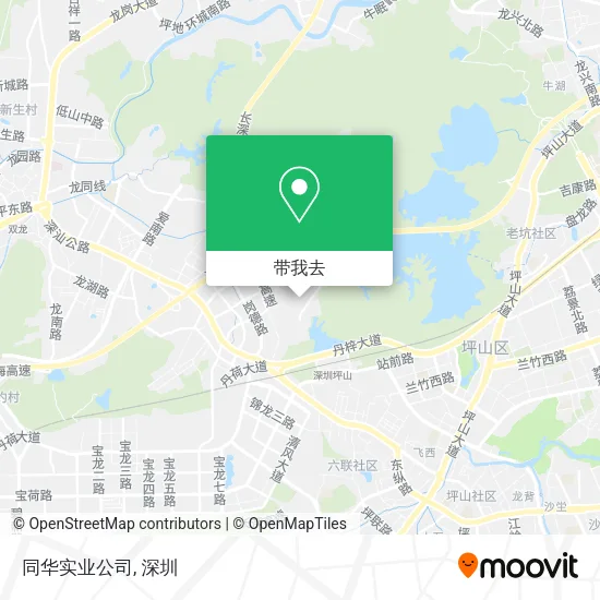 同华实业公司地图