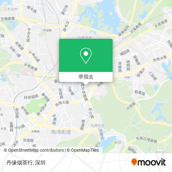 丹缘烟茶行地图