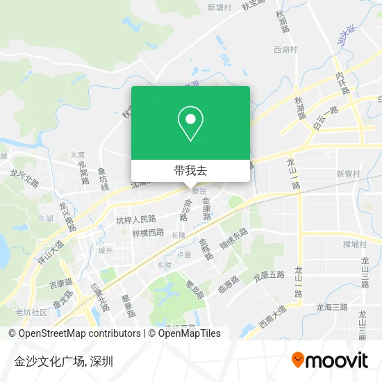 金沙文化广场地图