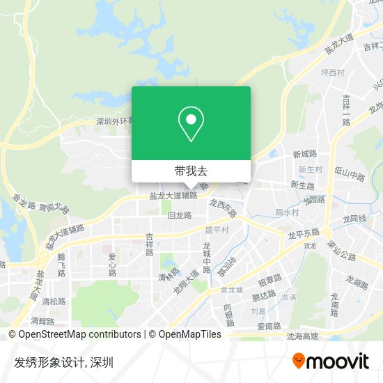 发绣形象设计地图