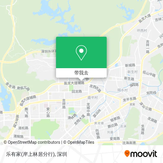乐有家(岸上林居分行)地图