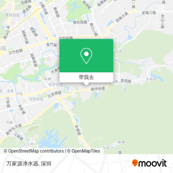 万家源净水器地图