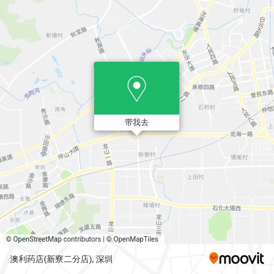 澳利药店(新寮二分店)地图