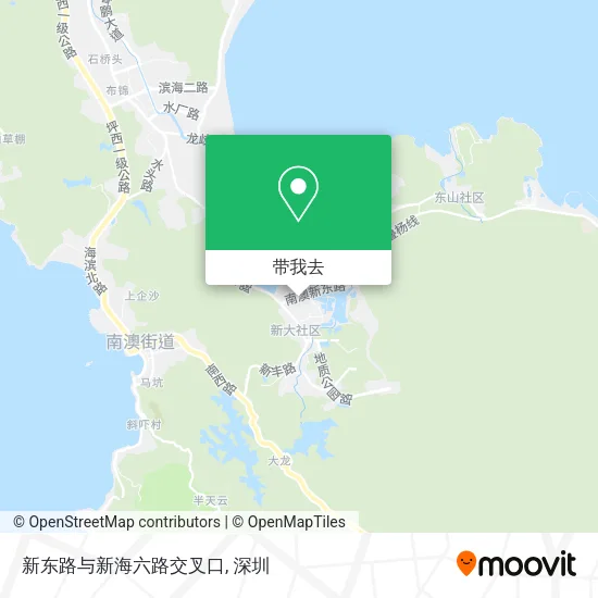 新东路与新海六路交叉口地图
