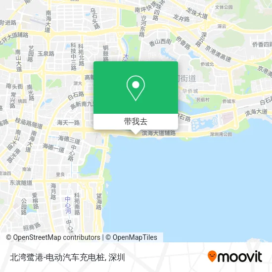 北湾鹭港-电动汽车充电桩地图