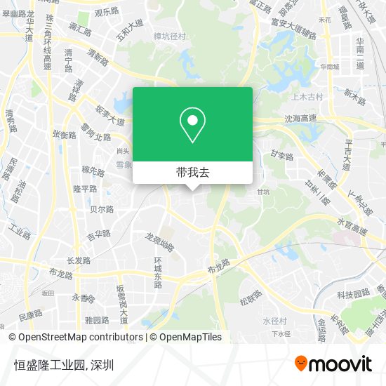 恒盛隆工业园地图