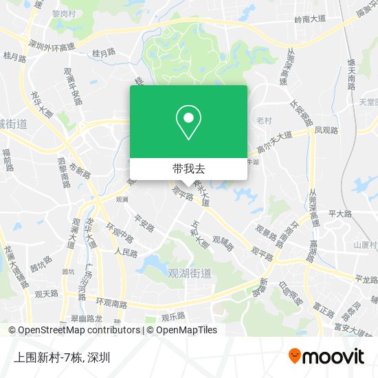 上围新村-7栋地图