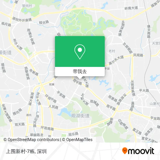 上围新村-7栋地图