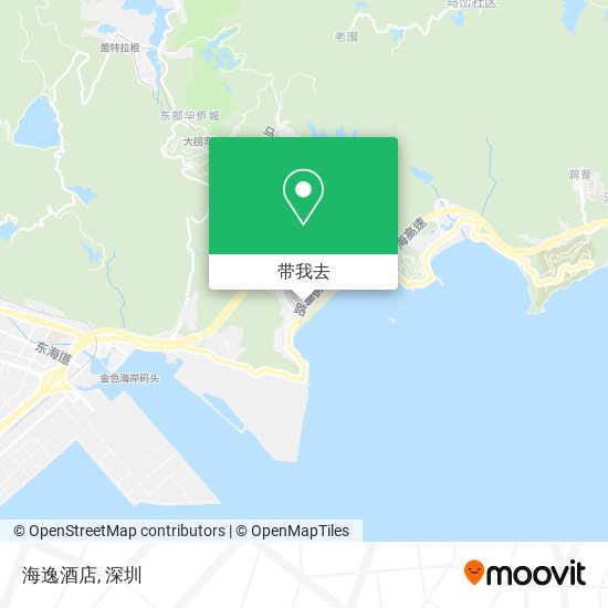 海逸酒店地图