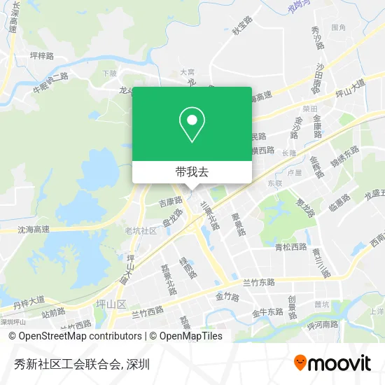 秀新社区工会联合会地图