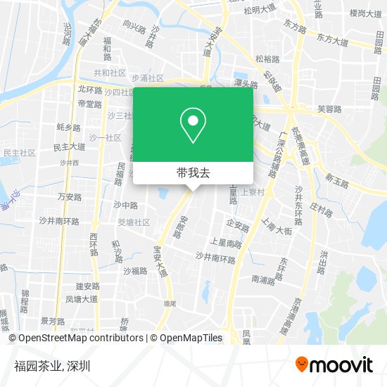 福园茶业地图