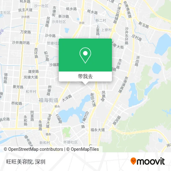 旺旺美容院地图