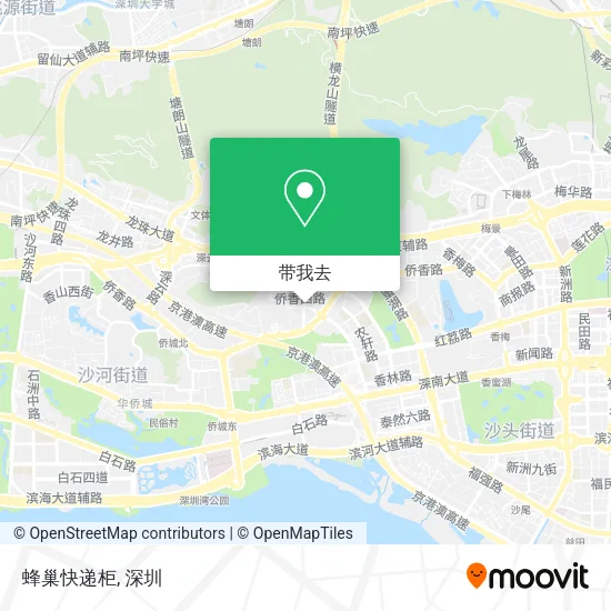 蜂巢快递柜地图