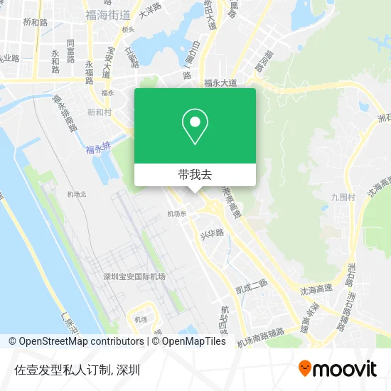 佐壹发型私人订制地图