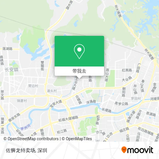 佐狮龙特卖场地图