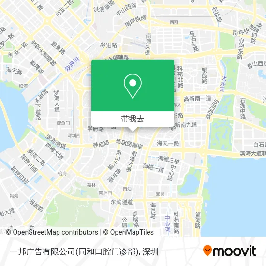 一邦广告有限公司(同和口腔门诊部)地图