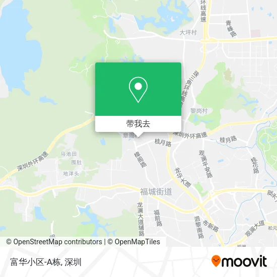 富华小区-A栋地图