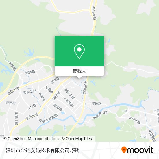 深圳市金钜安防技术有限公司地图