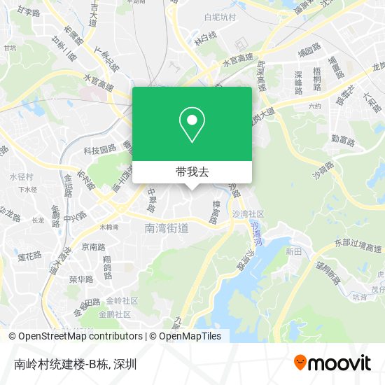 南岭村统建楼-B栋地图