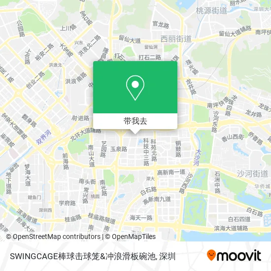 SWINGCAGE棒球击球笼&冲浪滑板碗池地图