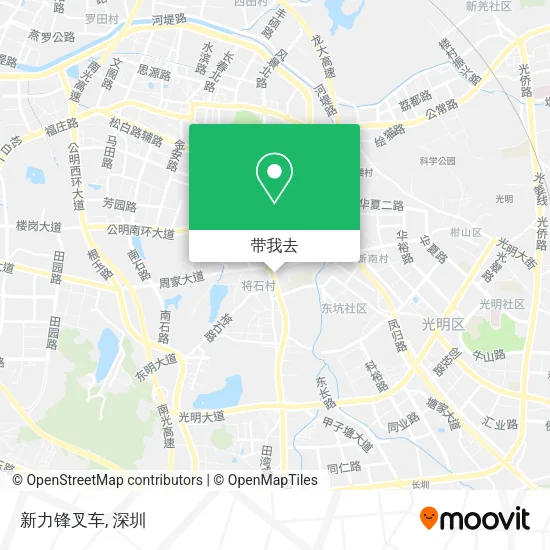 新力锋叉车地图