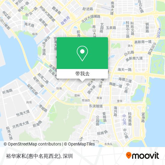 裕华家私(惠中名苑西北)地图