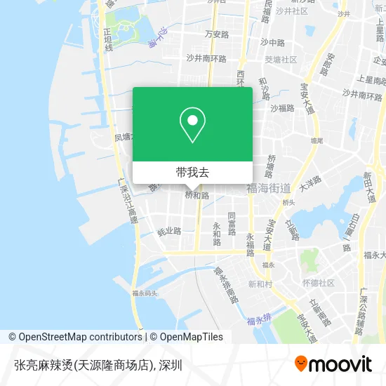 张亮麻辣烫(天源隆商场店)地图