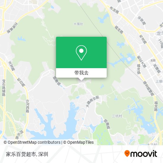 家乐百货超市地图