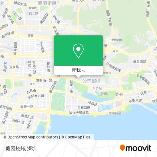 庭园烧烤地图