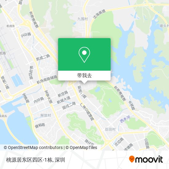 桃源居东区四区-1栋地图