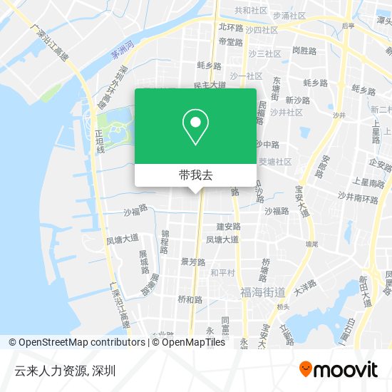 云来人力资源地图