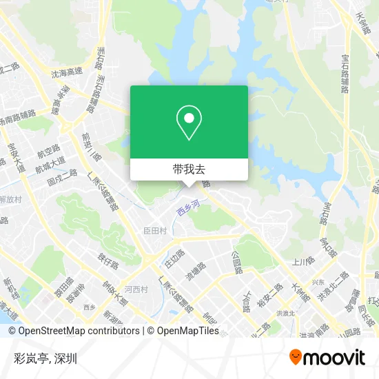 彩岚亭地图
