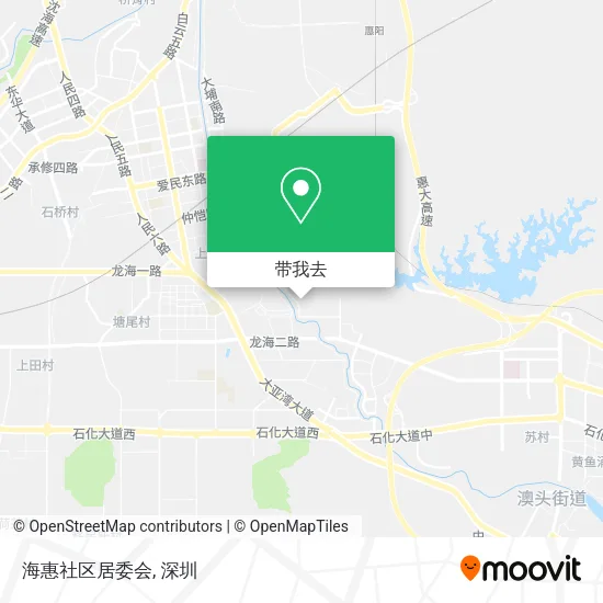 海惠社区居委会地图