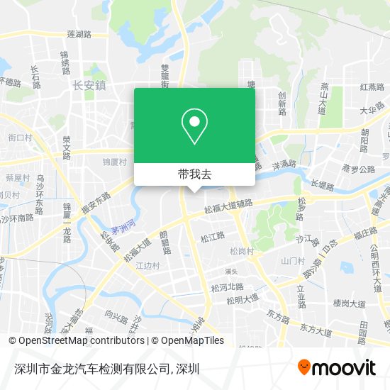 深圳市金龙汽车检测有限公司地图