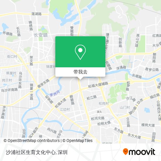 沙浦社区生育文化中心地图