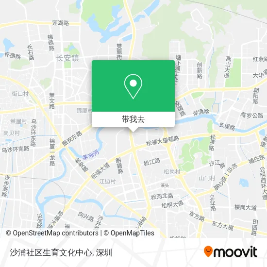 沙浦社区生育文化中心地图