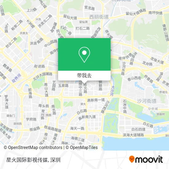 星火国际影视传媒地图