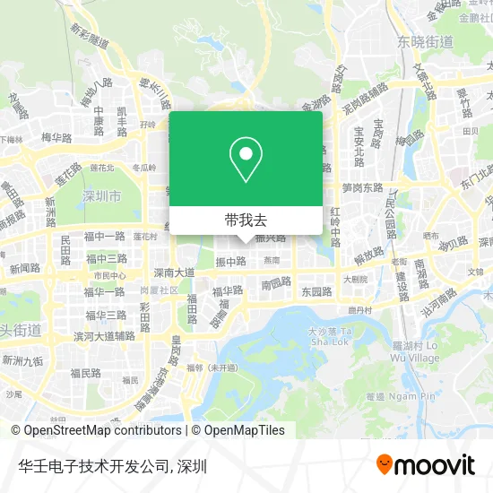 华壬电子技术开发公司地图