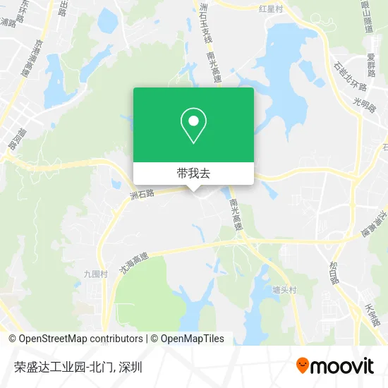 荣盛达工业园-北门地图