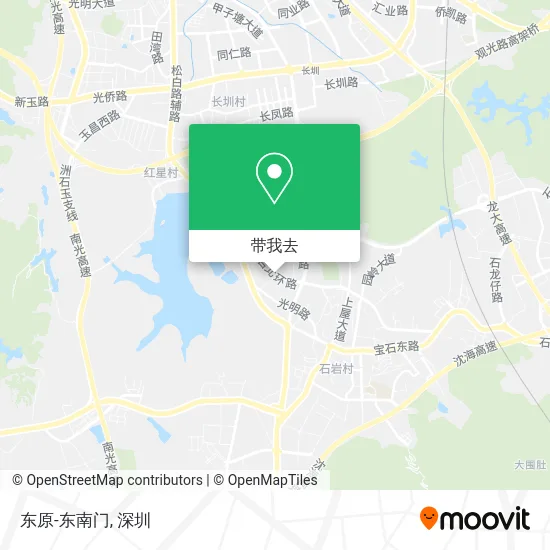 东原-东南门地图