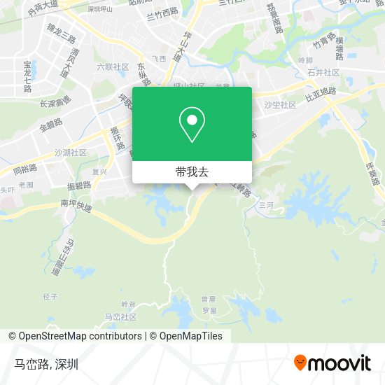 马峦路地图