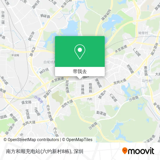 南方和顺充电站(六约新村8栋)地图