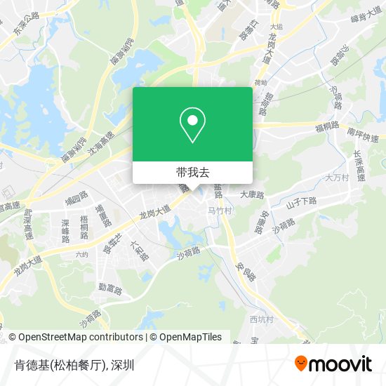 肯德基(松柏餐厅)地图
