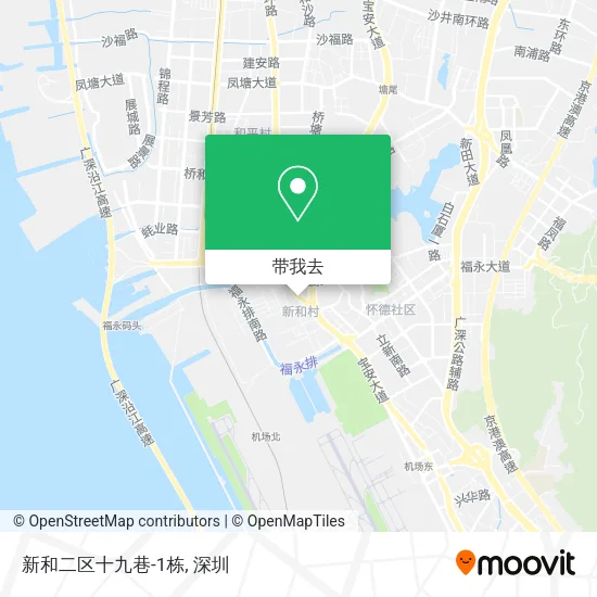 新和二区十九巷-1栋地图