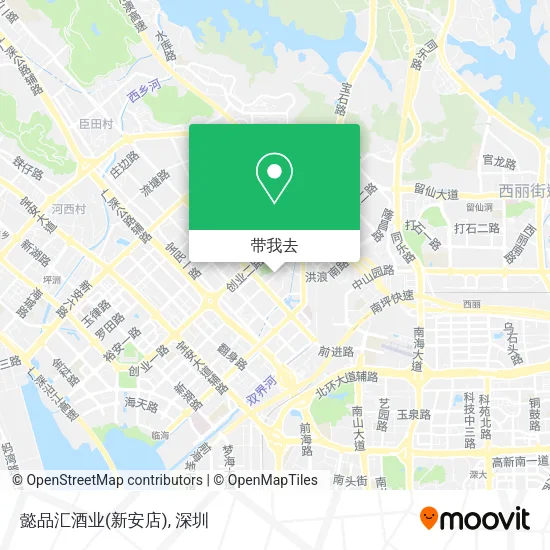 懿品汇酒业(新安店)地图